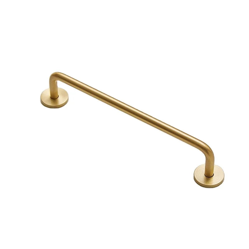 Factory Selling Furniture Cabinets Handle Gold Nordic Bedroom Dresser Kitchen Drawer Wardrobe Aluminum Pull Handles