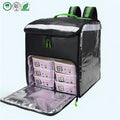 Direct Factory Custom Reusable PVC Waterproof 50L Cooler Backpack Foldable Design Zipper Closure for Food Drink Delivery Thermal