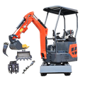 Factory Hot Sale 1.5 Ton Mini Excavator Best Mini Excavator Crawler Excavator