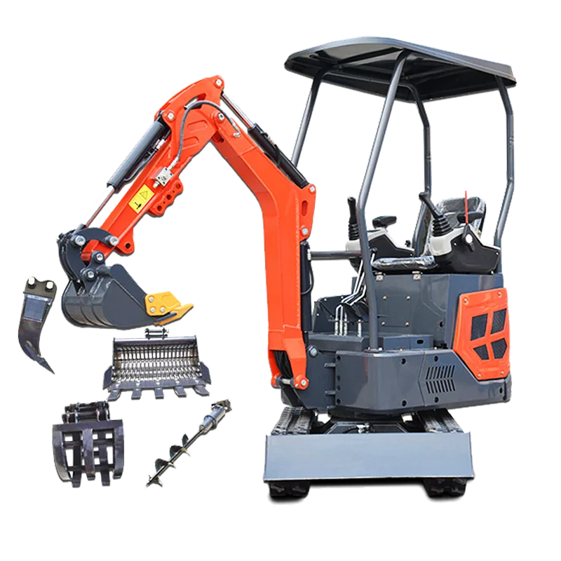 Factory Hot Sale 1.5 Ton Mini Excavator Best Mini Excavator Crawler Excavator