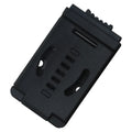 Plastic Outdoor Utility Accessory Black Knife Kydex Sheath Waist Clip Knife Gadget