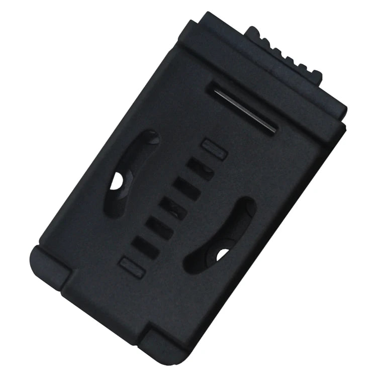 Plastic Outdoor Utility Accessory Black Knife Kydex Sheath Waist Clip Knife Gadget