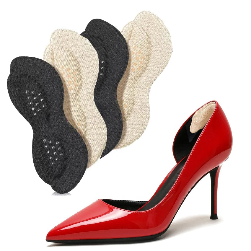 Women High Heel Shoes Adhesive Liner Grip Heels Protector Sticker Foot Pain Relief Care Insert Pad HA00935
