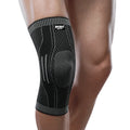 JINGBA Fast Dispatch New Design Fine Knee Brace with Silicone Dots Non-slip Anti-fall for Workout Exercise Gym Sports