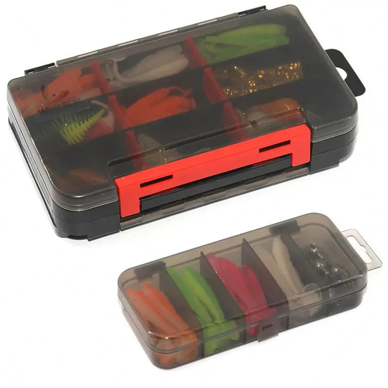 Topline Tackle 35pcs/75pcs Fishing Combo Soft Fishing Lure Jig Hook Metal Spoon Bait Lure Kit Accessory Set