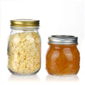 Custom 150ml-1000ml Wide Mouth Mason Glass Jar with Lid for Jelly and Milk in Bulk