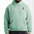 Custom Logo Hoodies With No String High Quality French Terry 100% Cotton Cropped Hoodie