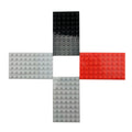 NO.3033 Educational Blocks Kids DIY Plastic Brick  Accessories Building Block Bricks Construct Toy