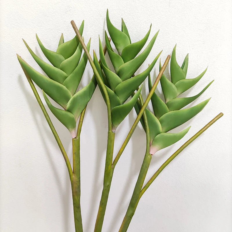 Realistic Artificial Flower Real Touch Bird of Paradise Artificial Plant for Wedding Events Home