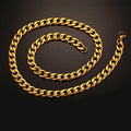 Wholesale Tarnish Free Jewelry Franco Link Chain Necklace Silver Plated Stainless Steel Figaro Necklace