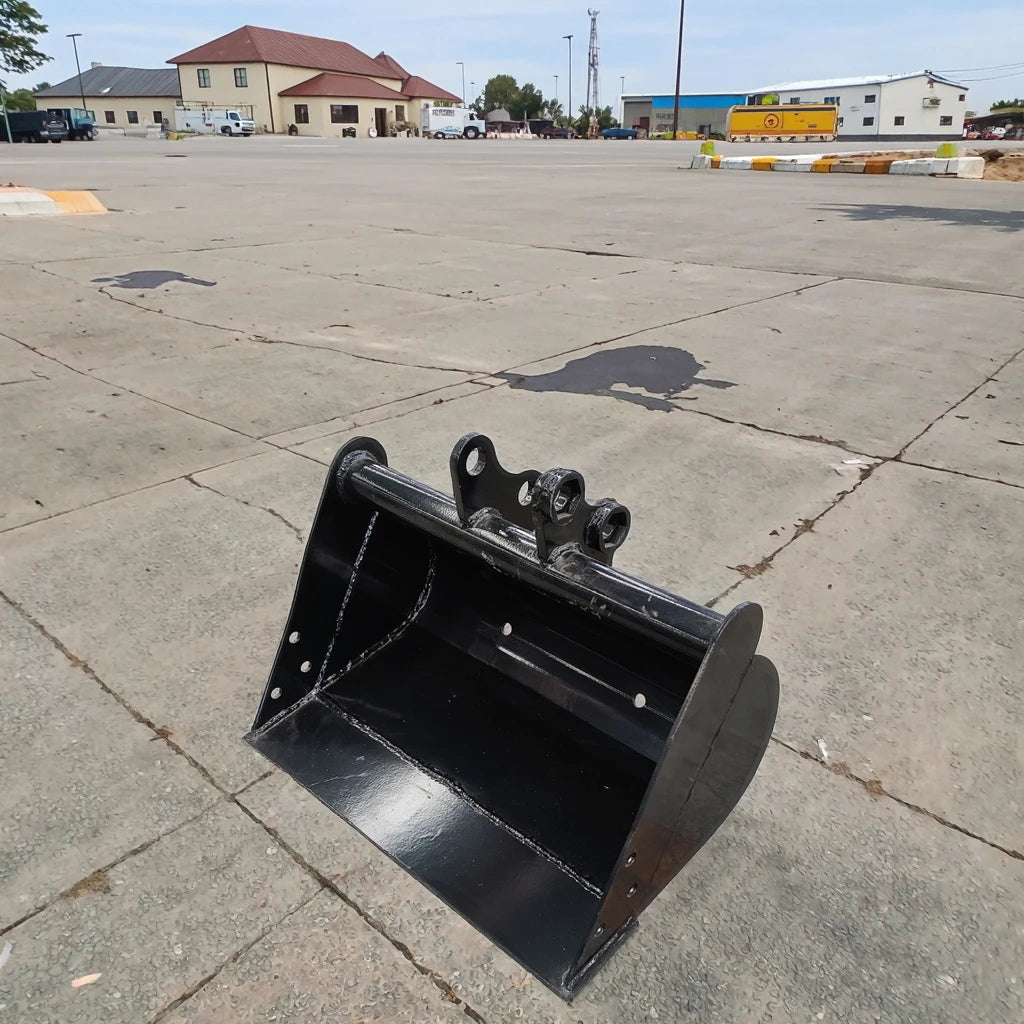 Construction Machinery Attachments Mini Excavator Quick Hitch With Excavator Bucket