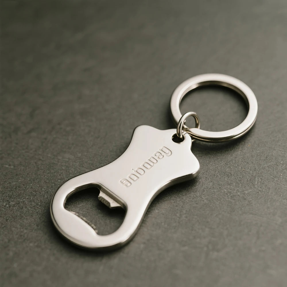 Personalized logo Custom Gift Metal Keyring Keyholder Key Ring Beer Key Chain Bottle Opener Keychain Custom Beer Bottle Opener