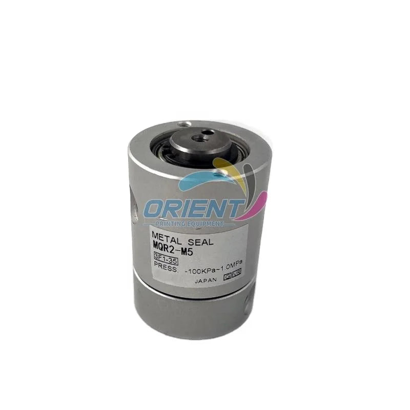 Good Quality Standard Size Aluminum Alloy MQR2-M5 MQR2M5 Pneumatic Rotating Connector for Calender Air Cylinder Machine Parts