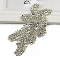 Fashion Beautiful Design Crystal Wholesale Hot Fix Iron on Rhinestone Applique WRA-1037