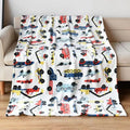 Hot Sale Custom Design Low Moq Different Size Style Polyester Baby Children Digital Print Blanket