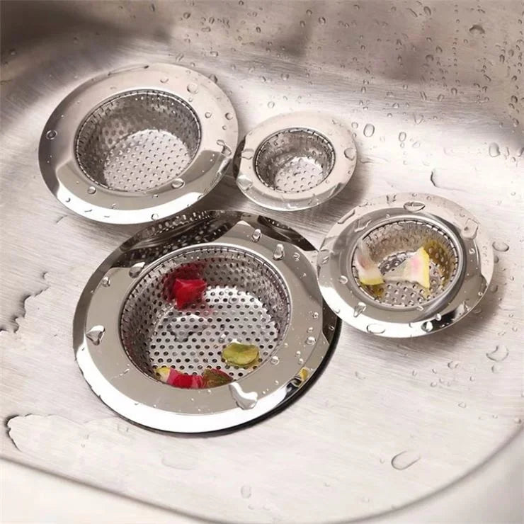 Dropship 2020 New Fashion Simple Creative Funnel Kitchen Sink Filter Mesh Basin Sink Stainless Steel Cage