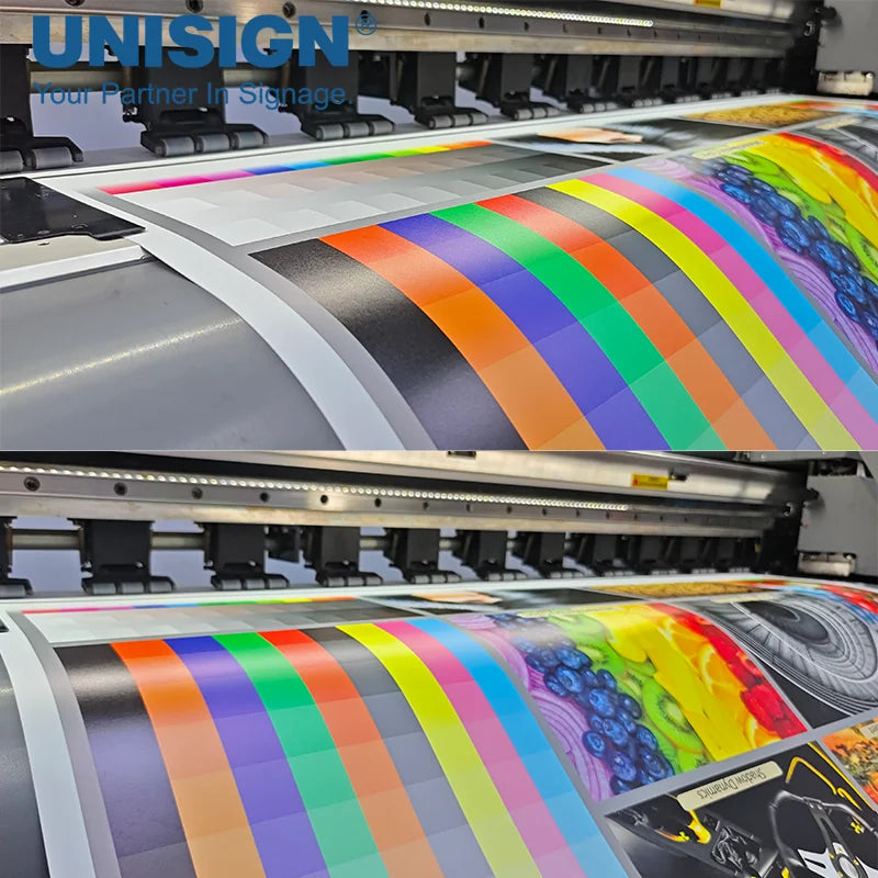 Eco Solvent Printable PVC Self Adhesive Vinyl Roll for Advertising Poster Materials