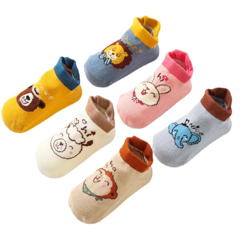 Korean K-Style New Kidsren's Boat Knitted Casual Featuring Animal Elements Cartoon Trends Spring Winter-Baby Friendly