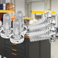 Acrylic Head Transparent Polycarbonate Panel Screw Polycarbonate PC Clear Acrylic Screw