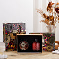 Wholesale Aromatherapy Festival Luxury Set Glass Bottle Reed Diffuser Soy Scented Candle Gift Box Set