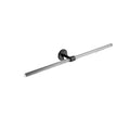 Double Layer Plastic Bathroom Towel Rack & Rail with Modern Design 50-60cm Length