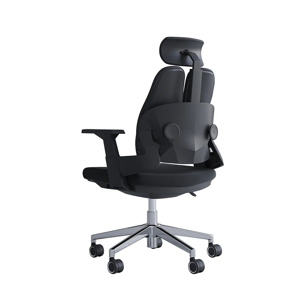 Modern Office Furniture Executive Luxurious Ergonomic Leather Office Chair with Revolving Feature Fabric Desk and Chair Set