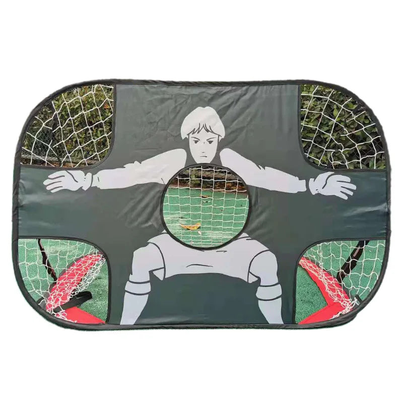 Portable Pop-up Soccer Goal for Kids and Adults Foldable Football Gate Net with Easy Setup for Backyard Training