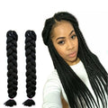 Large Stock Colorful Ombre Braiding Hair Wholesale Synthetic Artifical Hair Braiding
