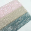 Harvest Woven 100% Polyester Mesh Base Fabric Sequins Embroidery butterfly Design for Dress