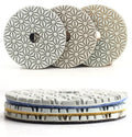 Factory Direct Sale 4 Inch 3 Steps Diamond Polishing Pads Tools for Stone Concrete Tile
