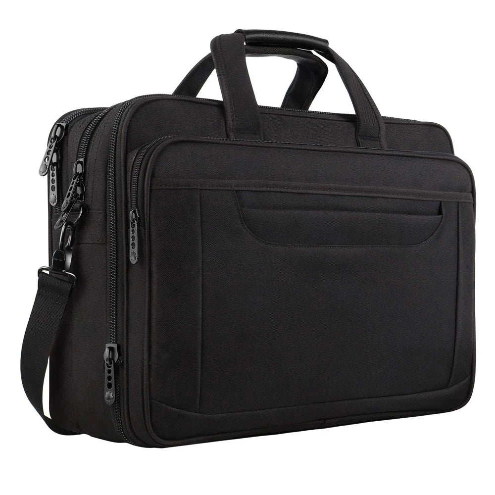 15.6 Inch Fashion Laptop Bag Business Portable Polyester Carrying Case for Computer Shoulder Bag