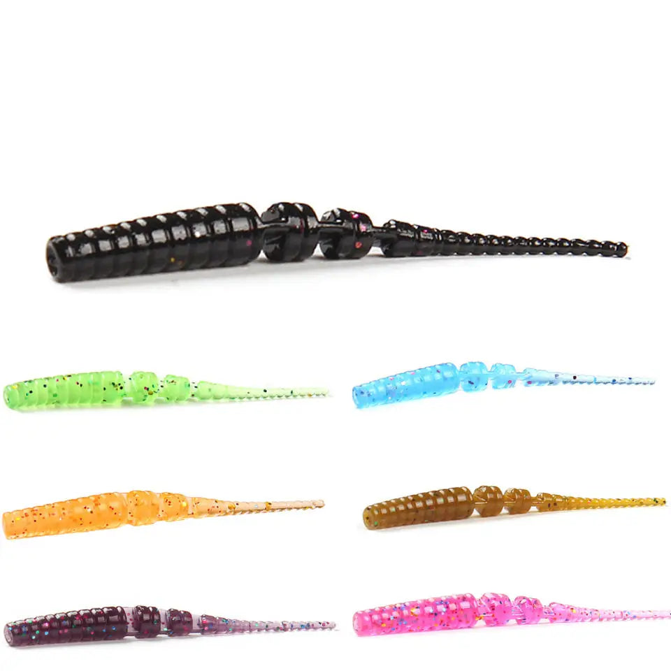 Jigging Lure  40Mm 50Mm Soft Plastic Bait Soft Fishing Lures Propeller Artificial Surface Soft Fishing Lures Bait Tackles