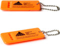 Multi Color for Outdoor Plastic Emergency Survival Rescue Safety Flat Whistle