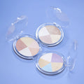 Vegan Cruelty Free Blush 5 in 1 Highlighter Powder Shimmer Makeup Highlighter Makeup for Private Label Laser Palette Custom Logo