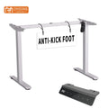 Office Furniture Modern Adjustable Height Desk Frame Sit Stand Desk Electric Stand up Desk Frame With Single Motor