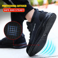 GUYISA OEM Winter Summer Autumn Steel Toe Anti-Puncture Anti-Slip Safety Shoes for Unisex Work Use with Customized Sizes MegaBDM