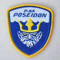 100pcs Eco-Friendly Fabric Flag Embroidered Patches Custom Logo 100% Woven Embroidered Badges Large Flower for Hats 100pcs Flag