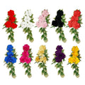 Latest Organza Embroidery Lace Applique Patch Craft 3d Floral Sewing for Clothes LT2495A