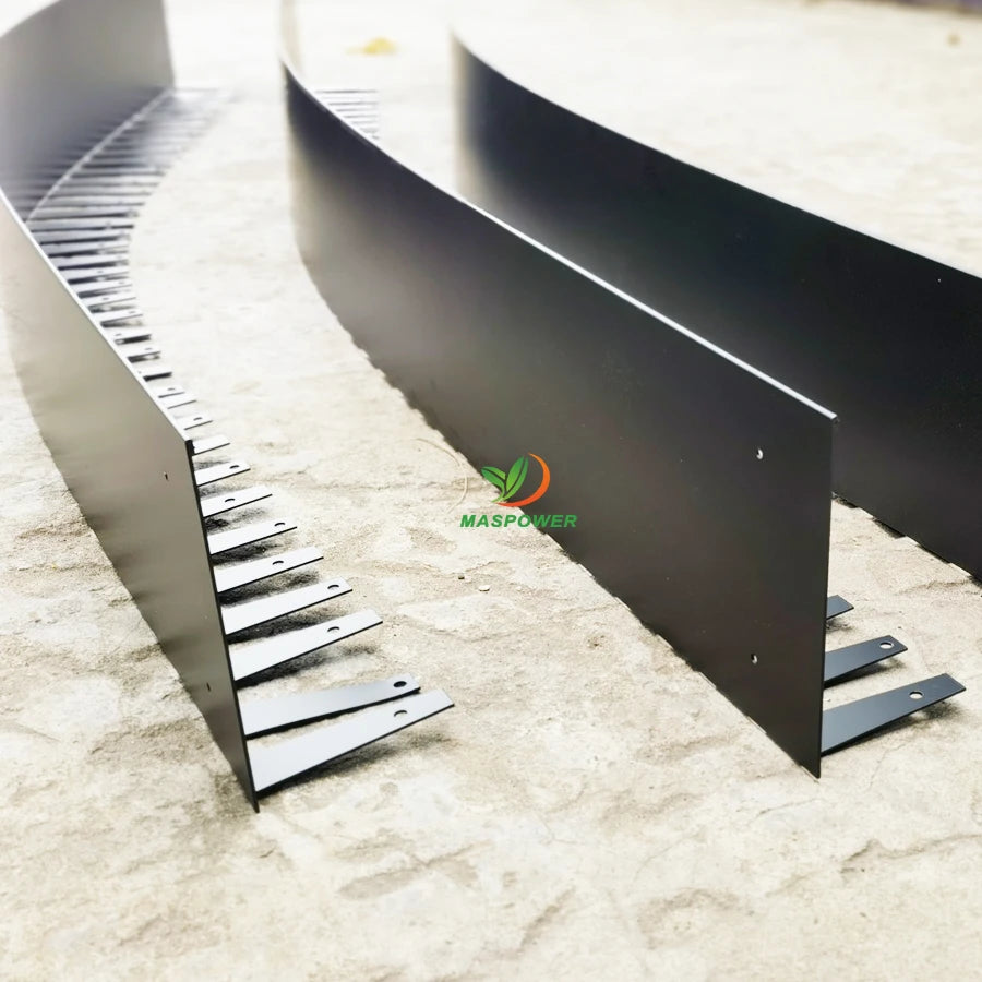 5'' 8'' 10'' Metal Lawn Edging Border for Gardengrass Landscaping ;Corten Steel  Galvanized Steel  Aluminum on Hot Sales