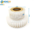 35 Teeth 72.5x50x25x42mm White Gear for Offset Printing Machine Spare Parts
