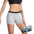 Wholesale Absorbent 4 Layers Leak Proof Mid Waist Cotton Women Boxer Briefs Seamless Menstrual Period Panties Underwear