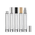 Wholesale 10ml Small Sample Perfume Refill Bottle Empty Cosmetic Packaging Via Thick Glass Atomizer Bottle Pump Sprayer Seal
