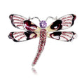 DRAL1029 Fashion Enamel Dragonfly Brooch Women Insect Brooch Jewelry Wholesale
