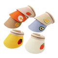 Wholesale Floppy Pineapple Decoration Lady Girl Summer Sun Beach Straw Visor Cap Sun Hat