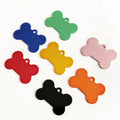 Pet Supplies Laser Colorful Dog Bone Listing Tag Dog Pendant