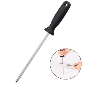 12 Inch Professional Carbon Steel Knife Sharpening Steel Knife Sharpener Sharpening Rod