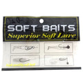 Customized Printed Resealable Transparent Bag Fishing Lure Packaging Zipper Packaging