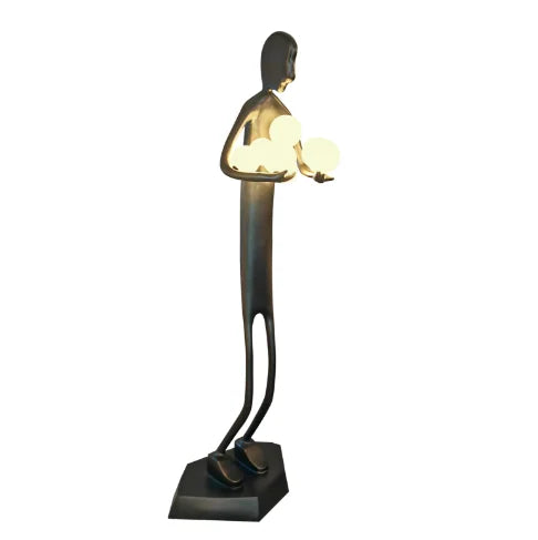 New Statue Character Floor Lamp Art Deco Floor Lamp Simple Modern Bedside Living Room Gallery Clothing Store Place Hotel Resin