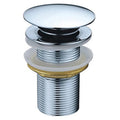 Vessel Bathroom Basin Sliver Luxury Pop up Drain Waste