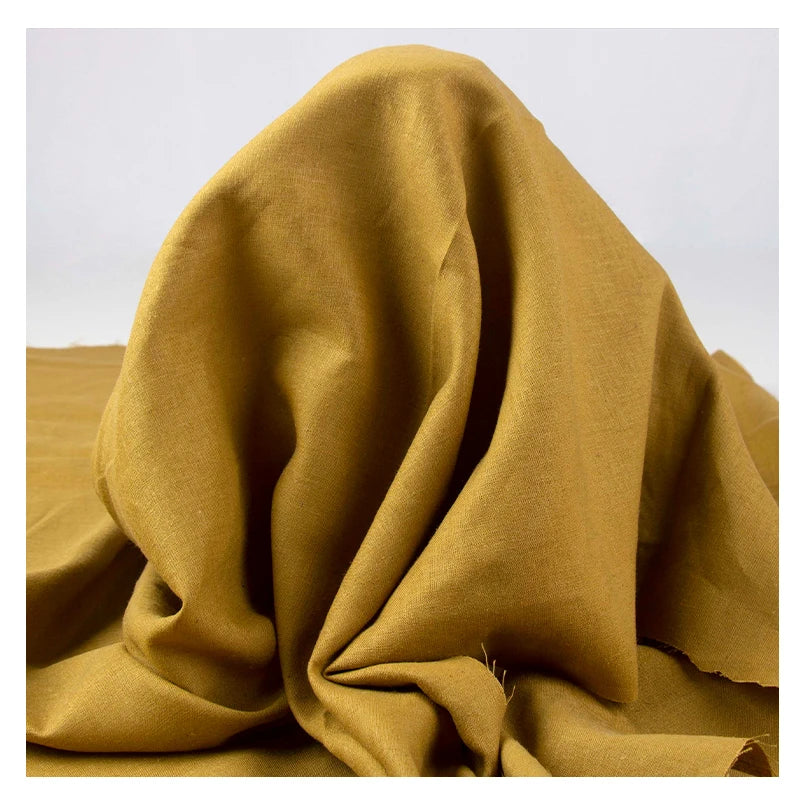 91004 Hot Selling Lightweight Organic 45%Tel 55%Hemp Woven Blended Fabric Eco-Friendly Sustainable for Boys Garments